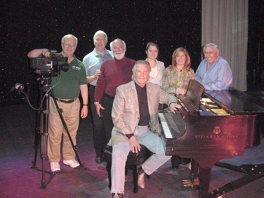 Filming Bill Medley of the Righteous Brothers for the Newport Beach Film Festival