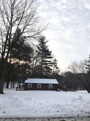 The Poplars cabin