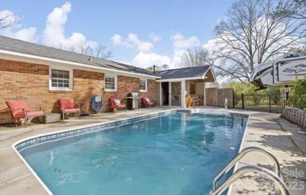 Just sold !
 Congratulations to our clients on their new beautiful ranch home with pool located in Gastonia, NC