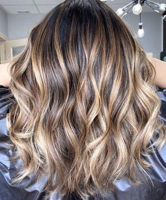 Balayage ribbons