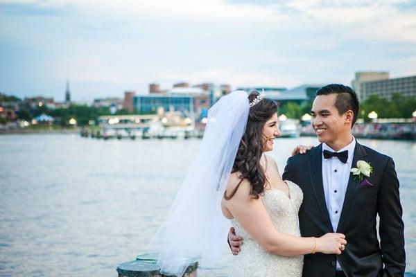 Inner Harbor, MD wedding