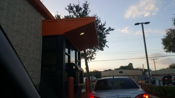 Drive thru window