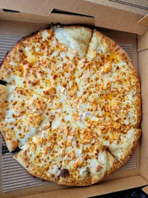 Traditional Buffalo Chicken Pizza