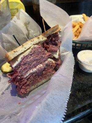 Regular Corned Beef and Swiss Sandwich