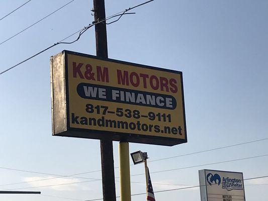 K&M Motors in Arlington Tx