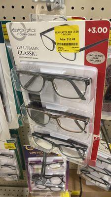 $12.49 for 3 pairs of reading glasses