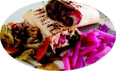 Shish Kebab wrap