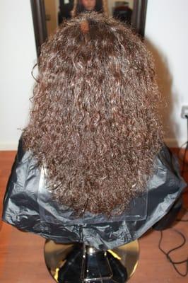 Brazilian Keratin treatment (before)