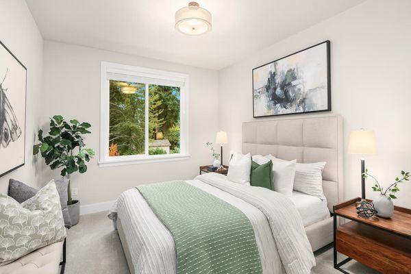 Guest Bedroom - Seattle Home Staging by Decorus