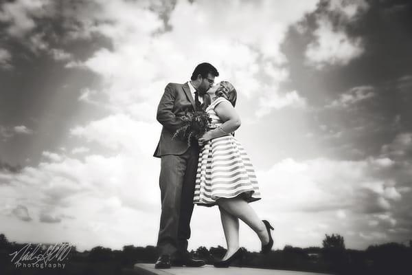 Wedding bride & groom