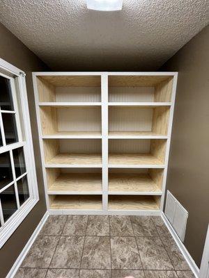 New shelving