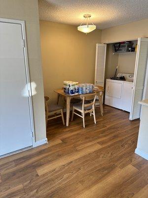 Dining area looks Fabulous