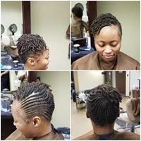 French/Flat Twist Updo by Ladie Rhed