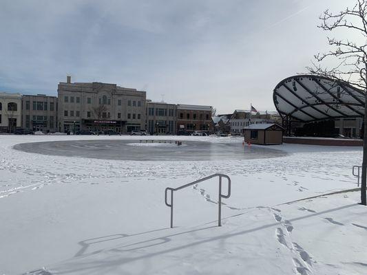 Ice Skating Ring - Winter Fun!