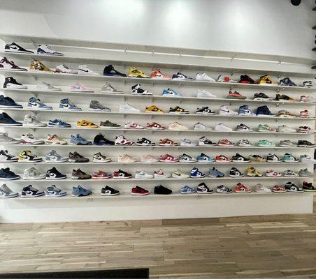 So many sneakers