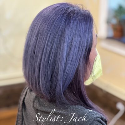 Triple Process Color + Cut with Tsuya Mizu
Stylist: Jack