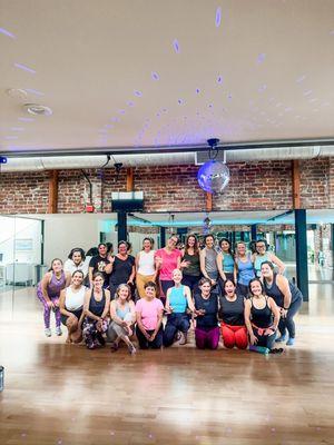 Dance cardio class