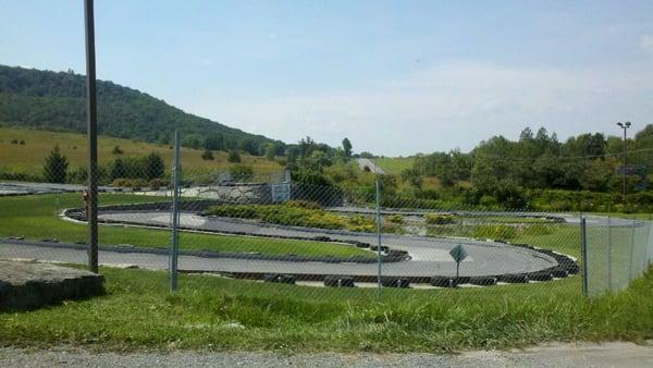 Best Road-style Go-Kart track I have ever seen. $7 a ride.