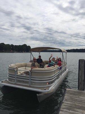 Lake Day makes for happy family!