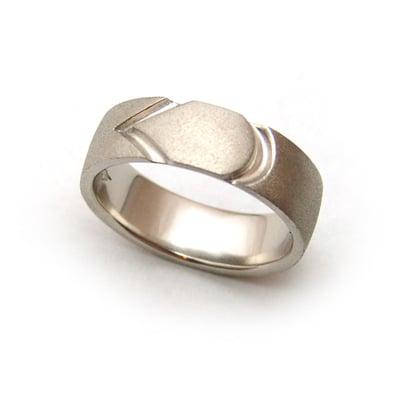 A custom wedding band.