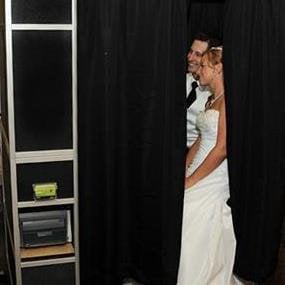 Photo booths are a great way to help your wedding guests remember your special day!