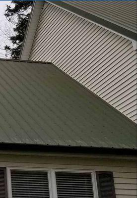 Replace the roof with metal roof