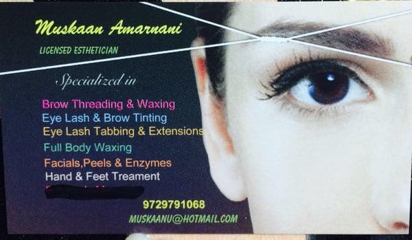 Eyebrows Threading specialist