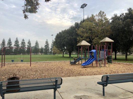 Smaller playground structure