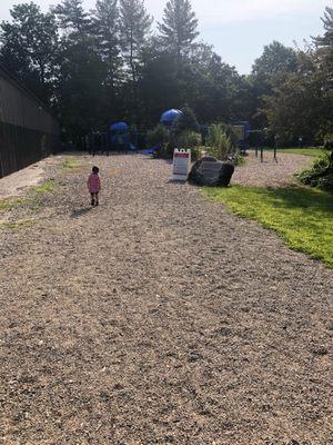 Entrance to playground