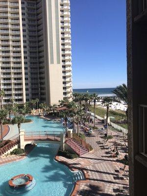 Pool deck at Shores of Panama