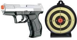 Pistols with targets