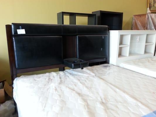 Neat folding down King headboard $2,000