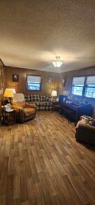 Vinyl flooring install