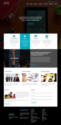 Responsive Website Design Sample 2 out of 3