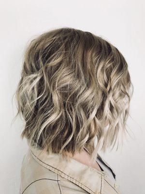 Wavy Textured Bob