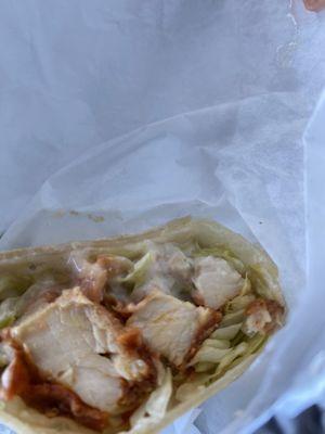 38. Spciy Chicken Wrap