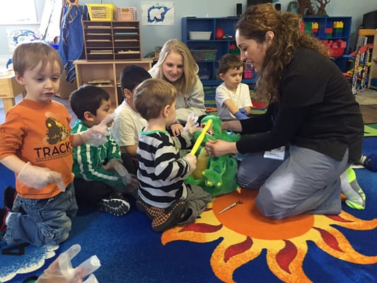 Dentist visits preschool