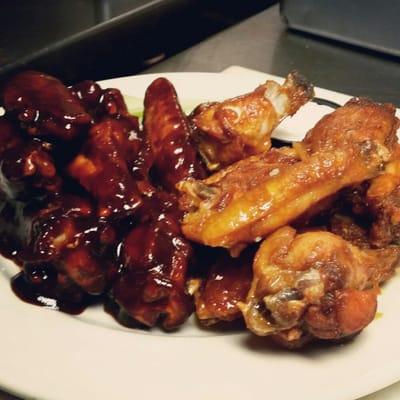 Wings! Enjoy them for 50 cents on Wednesdays between 5 and 9pm for dine in only!!