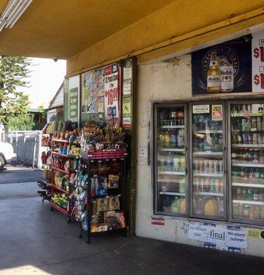 Old fashioned "Drive-thru Dairy" convenience store.