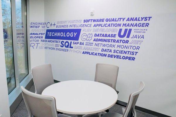 Technology Service Line Focus Room at Prolink Staffing Cincinnati