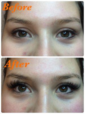 Volume lashes