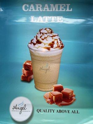 Come and visit us to taste one of the best caramel latte which has a perfect balance of sweetness and flavor . www.sweetdreamdonut.com