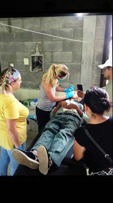 Dental Care at Land of Hope Garbage Dump Ministry in Guatemala.