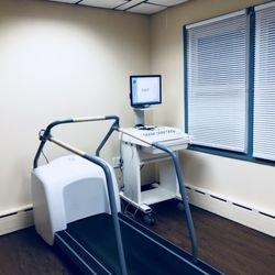 Treadmill stress room