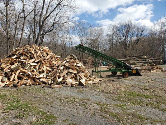 Unlimited seasoned firewood