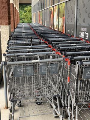 Carts- don't forget a quarter!