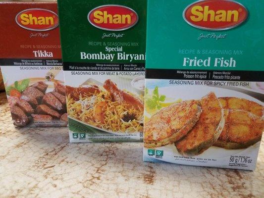 SHAN boxed masalas... Buy 10 boxes for $11.00