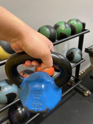 Kettlebell weight