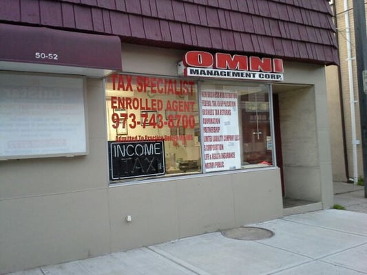 Omni Management Corporation 52 Dodd Street Bloomfield New Jersey. Block away from the train station