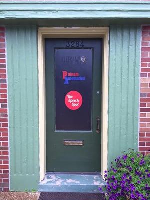 Look for this door for our speech therapy practice in saint Louis MO!